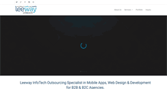 Desktop Screenshot of leewayinfotech.com